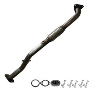 2000 Nissan Altima XE Sedan 4-Door 2.4L Stainless Steel Flex Pipe with Hanger + Bolts