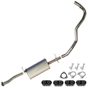 1996 GMC Sonoma SLE Standard Cab Pickup 2-Door 2.2L Stainless Steel Exhaust Kit with Hangers + Bolts