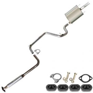 2000 Buick Century Limited Sedan 4-Door 3.1L Stainless Steel Exhaust System with bolts and hangers