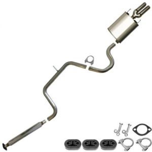 2004 Buick Regal GS Sedan 4-Door 3.8L Cat back Exhaust System with Hangers + Bolts 