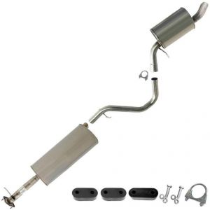 2005 GMC Envoy XUV SLT Sport Utility 4-Door 5.3L StainlessSteel Exhaust Kit + hangers bolts