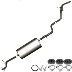 2009 Ford Explorer XLT Sport Utility 4-Door 4.0L Stainless Steel Resonator Muffler with Hangers + Bolts 