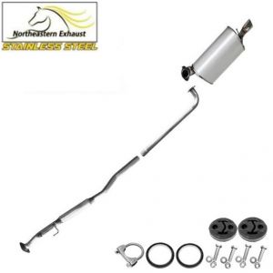 2002 Toyota Solara SLE Coupe 2-Door 3.0L Stainless Steel Exhaust Kit w/ Hangers Bolts