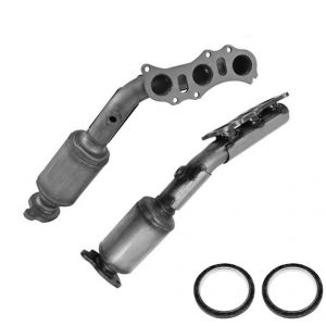 2005 Toyota Tacoma X-Runner Extended Cab Pickup 3-Door 4.0L Pair of Catalytic Converter Manifolds