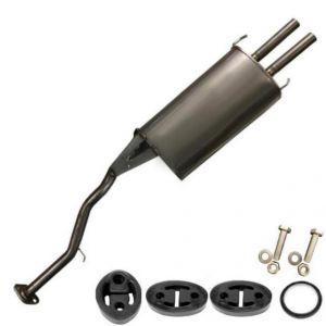 1995 Honda Accord LX Sedan 4-Door 2.2L Stainless Steel Exhaust Muffler with hangers and bolts