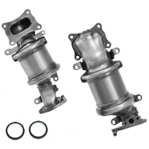 2011 Honda Ridgeline RTL Crew Cab Pickup 4-Door 3.5L Front Driver and Passenger Catalytic Converters 