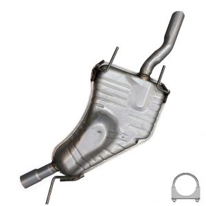2003 Saab 9-5 L4 2.3L Muffler Assembly Rear w/o Sport Package