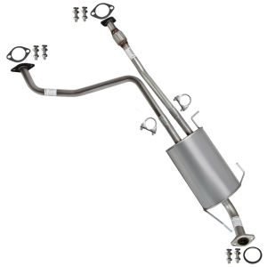 1999 Nissan Pathfinder LE 3.3L Stainless Steel Y-pipe flex Exhaust Muffler