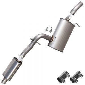 2011 VW Jetta Comfortline sedan 2.5L Stainless Steel Exhaust Resonator Pipe