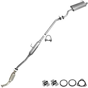 2005 Honda CR-V EX Sport Utility 4-Door 2.4L Resonator Catalytic Muffler Exhaust System Kit