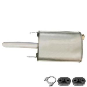 2004 Chevrolet Impala 3.4L Base Sedan 4-Door Stainless Steel Muffler with Hangers