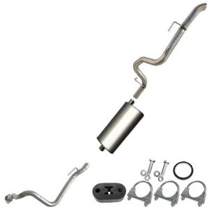 1997 Jeep Cherokee SE Sport Utility 4-Door 4.0L Stainless Steel Front Pipe Muffler Tailpipe Exhaust Kit