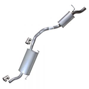 2010 Ford Transit Connect XLT Mini Passenger Van 4-Door 2.0L Stainless Steel Resonator Muffler Assembly