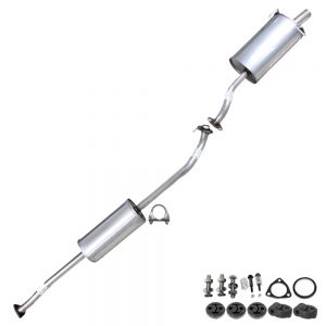 2008 Honda CR-V EX-L Sport Utility 4-Door 2.4L Stainless Steel Exhaust System Kit with Hangers + Bolts 