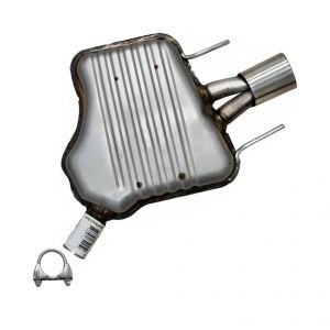 2005 Saab 9-3 Arc L4 2.0L Stainless Steel Muffler Assembly Premium