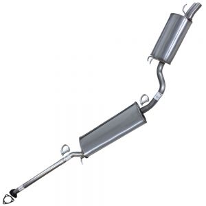 2008 Honda Pilot EX-L Sport Utility 4-Door 3.5L Stainless Steel Resonator Muffler Exhaust System Kit