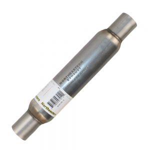 Universal Glass Pack Muffler / Resonator Exhaust 2" ID 2.12 "OD