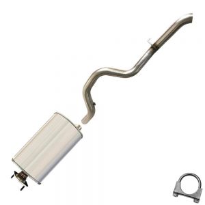 2001 Jeep Wrangler SE 2.5L Stainless Steel Exhaust System Kit