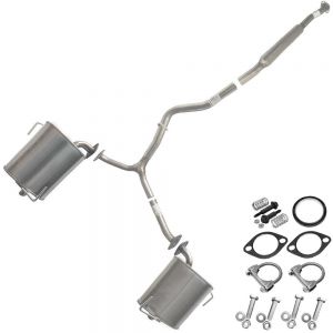 2008 Subaru Impreza Sport 2.5L Stainless Steel Resonator Muffler Exhaust System Kit
