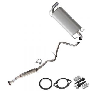 2008 Subaru Impreza Sport Sedan 2.5L Stainless Steel Resonator Muffler Exhaust System Kit