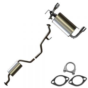 2005 Nissan Murano S 3.5L Resonator Pipe Muffler Exhaust System Kit