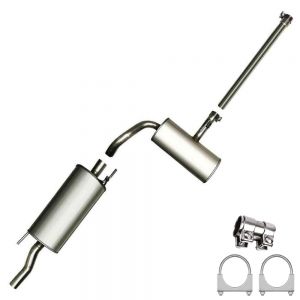 1998 VW Cabrio 2.0L Stainless Steel Resonator Muffler Exhaust System