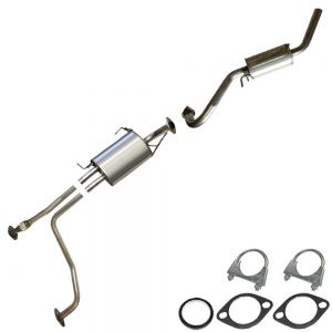 1997 Infiniti QX4 3.3L Stainless Steel Resonator Muffler Exhaust System Kit