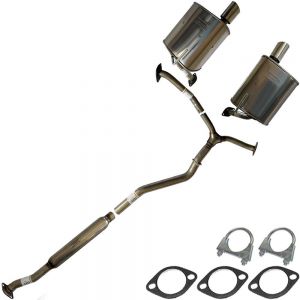 2008 Subaru Tribeca 3.6L Stainless Steel Resonator Muffler Exhaust System Kit