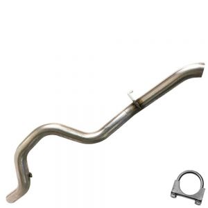 2000 Jeep Wrangler SE 2.5L Stainless Steel Exhaust Tail Pipe