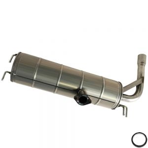 2004 Toyota RAV4 2.4L Stainless Steel Muffler Tailpipe