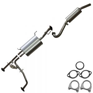 2002 Nissan Pathfinder LE 3.5L stainless steel resonator muffler exhaust system kit