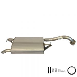 2004 Toyota Corolla CE 1.8L Stainless Steel Muffler Tailpipe