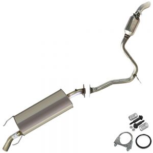 2008 Toyota RAV4 3.5L Stainless Steel Muffler Resonator Tail Pipe Exhaust Kit