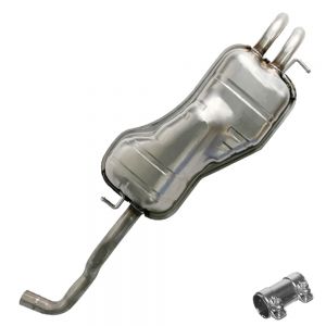 1999 VW Golf GTI 2.0L Stainless Steel Exhaust Muffler Tailpipe