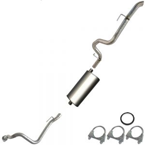 1999 Jeep Cherokee Sport 4.0L Stainless Steel Front Pipe Muffler Tailpipe Exhaust Kit