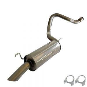 2002 Toyota LandCruiser 4.7L Stainless Steel Exhaust Muffler Resonator Tailpipe