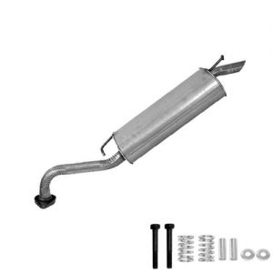 2005 Toyota Corolla L4 1.8L Muffler Assembly Before 4-05