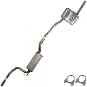 2006 Ford Focus SE Tipico sedan 2.0L Stainless Steel Resonator Pipe Muffler Exhaust System Kit