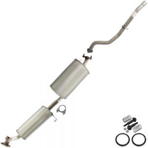 2004 Honda Element LX 2.4L Stainless Steel Resonator Muffler Tailpipe Exhaust System Kit