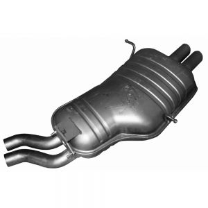 2002 BMW 325xi L6 2.5L Muffler Assembly Rear w/o Aero Package