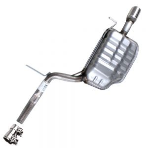 2005 Audi A4 Quattro 3.2L Stainless Driver Side Exhaust Muffler