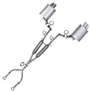 2007 INFINITI M35 X Sedan 4-Door 3.5L Flex Y-Pipe Resonator Muffler Exhaust System